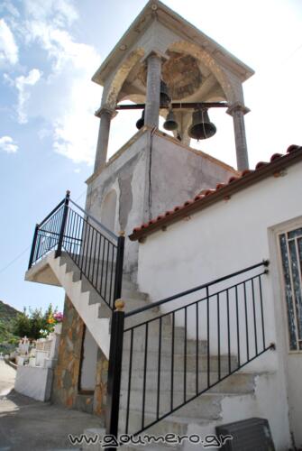 Το καμπαναριό κατα τις εργασίες αναστήλωσης