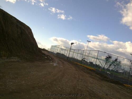 Το νέο γήπεδο Γουμέρου(5*5) στην είσοδο του χωριού