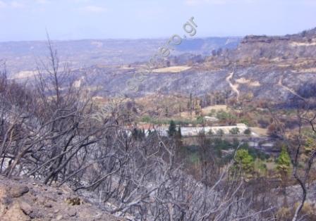 Φωτογραφίες Απο τις φωτιές του 2007